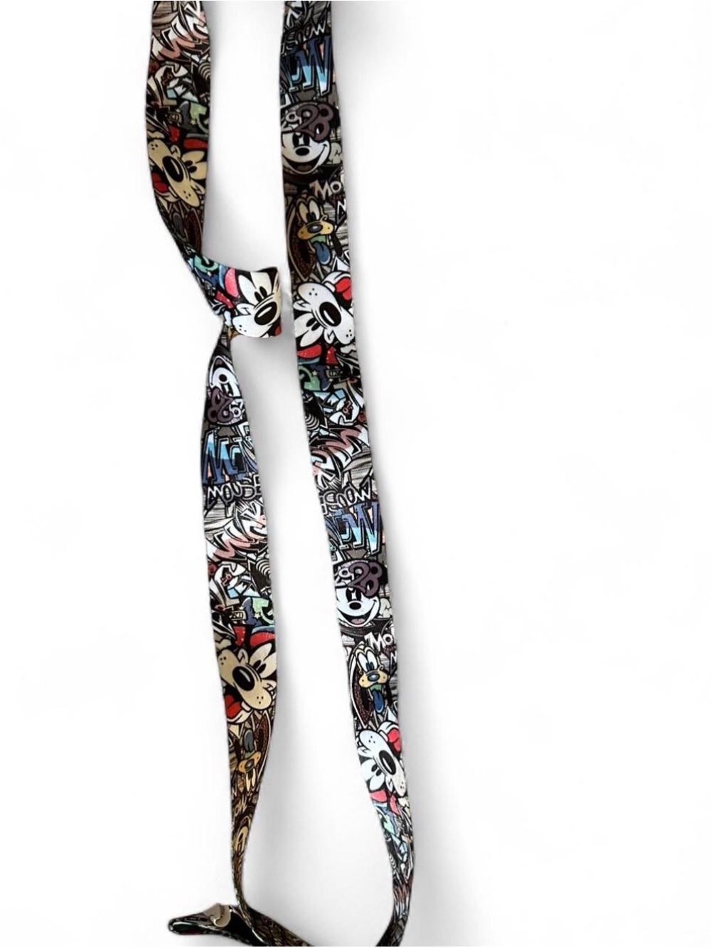 Cartoon Character Graphic Lanyard in Multi-Color